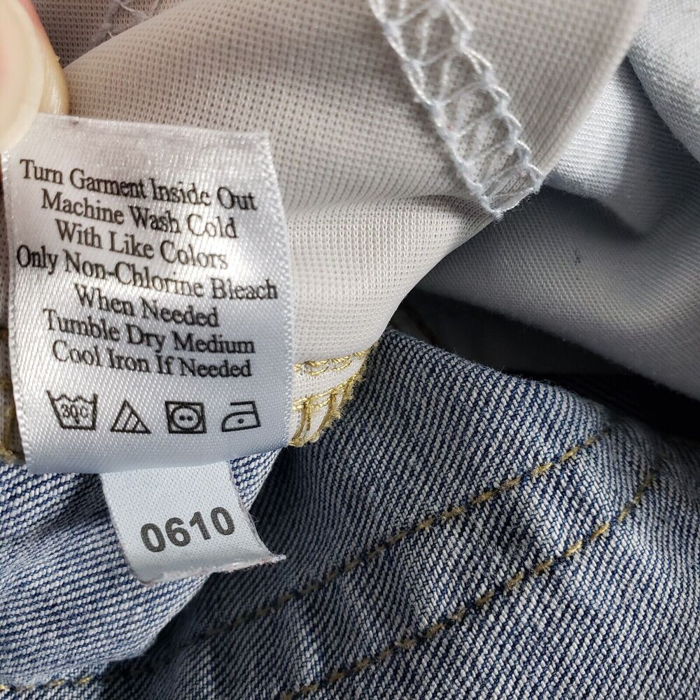 Coldwater Creek Womens Jeans Size 6 Blue Mid Rise Bootcut Leg Denim Medium Wash - Picture 11 of 11